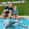 image4DRC 24Ghz Remote Control Shark Toys for Boys Kids Remote Control Boat Pool Toy with Light ampamp Spray Water Function for 8 Year Olds Kid Boys Girls Birthday GiftsS6WIFI