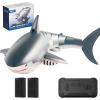 image4DRC 24Ghz Remote Control Shark Toys for Boys Kids Remote Control Boat Pool Toy with Light ampamp Spray Water Function for 8 Year Olds Kid Boys Girls Birthday GiftsS6