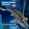 image4DRC 24Ghz Remote Control Shark Toys for Boys Kids Remote Control Boat Pool Toy with Light ampamp Spray Water Function for 8 Year Olds Kid Boys Girls Birthday GiftsS11