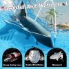 image4DRC 24Ghz Remote Control Shark Toys for Boys Kids Remote Control Boat Pool Toy with Light ampamp Spray Water Function for 8 Year Olds Kid Boys Girls Birthday GiftsS6WIFI