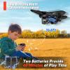 image4DRC Foam Remote Control Airplanes for Kids Adults RC Plane Airplane Toys for Boys Kids Beginners RC Planes Fighter Jet Helicopter Drones for Kids Adults 360 Flip Easy to FlyRed2batteries