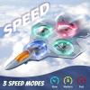image4DRC Foam Remote Control Airplanes for Kids Adults RC Plane Airplane Toys for Boys Kids Beginners RC Planes Fighter Jet Helicopter Drones for Kids Adults 360 Flip Easy to FlyGrey2batteries