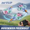 image4DRC Foam Remote Control Airplanes for Kids Adults RC Plane Airplane Toys for Boys Kids Beginners RC Planes Fighter Jet Helicopter Drones for Kids Adults 360 Flip Easy to FlyGrey2batteries