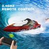 image4DRC Remote Control Boats 24GHz Full Proportional Mini RC Jet Boat ToysBoats for Pools and LakesakesBathtub Toy Boats with Whole Body WaterproofGift for Adults Boys ampamp Girls