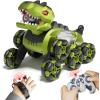 image4DRC Remote Control Dinosaur Monster Truck Toys 8WD Gesture Sensing Remote Control Stunt Cars for Boys Age 6 7 812 13 14 Year Old Birthday Gifts Ideas for Kids Boys Girls