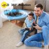image4DRC V18 Mini Drone with 2 Control Methods for Kids Beginners 3D Flips Lights Headless Mode 3 Speeds Adjustable Auto Hover Altitude Hold 2 Batteries RC Quadcopter Drones Fly Gift Toy for Boys