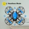 image4DRC V18 Mini Drone with 2 Control Methods for Kids Beginners 3D Flips Lights Headless Mode 3 Speeds Adjustable Auto Hover Altitude Hold 2 Batteries RC Quadcopter Drones Fly Gift Toy for Boys