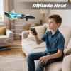 image4DRC V31 RC Plane with Camera Foam Remote Control Drones with Camera for Kids Adults 812 1216 Remote Control Airplane Fighter Jet with Light 360 Flip Fighter Jet ToyV31