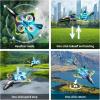 image4DRC V31 RC Plane with Camera Foam Remote Control Drones with Camera for Kids Adults 812 1216 Remote Control Airplane Fighter Jet with Light 360 Flip Fighter Jet ToyV31
