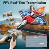 image4DRC V31 RC Plane with Camera Foam Remote Control Drones with Camera for Kids Adults 812 1216 Remote Control Airplane Fighter Jet with Light 360 Flip Fighter Jet ToyV31WIFI