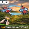 image4DRC V31 RC Plane with Camera Foam Remote Control Drones with Camera for Kids Adults 812 1216 Remote Control Airplane Fighter Jet with Light 360 Flip Fighter Jet ToyV31WIFI
