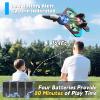 image4DRC V32 Foam Remote Control Airplanes RC Planes for Kids Adults RC Airplane Helicopter Drone Fighter Jet with Light 360 Flip Stunt Roll Airplane Toy Gifts for Kids Boys Adults BeginnersV324batteries