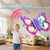 image4DRC V40 RC PlanesRemote Control ButterflyDrone with LED Lights RC Quadcopter for Kids3D Flip Altitude Hold Flying Airplane Toys for Beginners Boys ampamp Girls 2 Battery