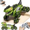 image4DRC Remote Control Dinosaur Monster Truck Toys 8WD Gesture Sensing Remote Control Stunt Cars for Boys Age 6 7 812 13 14 Year Old Birthday Gifts Ideas for Kids Boys Girls