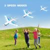 image4DRC G2 Foam Remote Control Airplanes RC Planes for Kids Adults RC Airplane Fighter Jet with 3 Battery for Beginners Adult Light Airplane Toy Gifts for Kids Boys 3 BatteryG23 Batteries