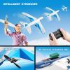 image4DRC G2 Foam Remote Control Airplanes RC Planes for Kids Adults RC Airplane Fighter Jet with 3 Battery for Beginners Adult Light Airplane Toy Gifts for Kids Boys 3 BatteryG22 Batteries