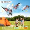 image4DRC V17 Foam Remote Control Airplanes Rc Planes for Kids Adults 47 816 Remote Control Planes Fighter Jet with Light 360 Flip Fighter Jet Toy Gravity Sensing Stunt Roll Gifts for Kids BoysV17