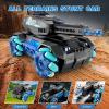 image4DRC Y1 RC Truck That Shoots Drift Gesture Car RC Monster Truck Scale Water Bullet Shooting All Terrain 4WD Battle Stunt Car with 360Rotating Lights Music for Birthday Gifts Kids Age 47 812 yr