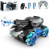 image4DRC Y1 RC Truck That Shoots Drift Gesture Car RC Monster Truck Scale Water Bullet Shooting All Terrain 4WD Battle Stunt Car with 360Rotating Lights Music for Birthday Gifts Kids Age 47 812 yr