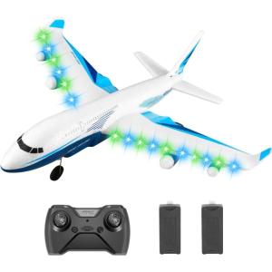 image4DRC G2 Foam Remote Control Airplanes RC Planes for Kids Adults RC Airplane Fighter Jet with 3 Battery for Beginners Adult Light Airplane Toy Gifts for Kids Boys 3 BatteryG22 Batteries