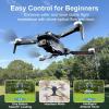image4DRC V28 Drone with 1080P Camera Brushless Motor Altitude Hold App Control 2 Batteries and Storage CaseRemote Control Helicopter Quadcopter for Beginners boy Toys GiftWaypoint FunctionsAltitude Hold Gesture Selfie3D Flips