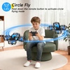 image:image4DRC V18 Mini Drone for Kids Beginners RC Quadcopter with 2 Control Modes Headless Mode Altitude Hold Auto Hover 3 Speeds 3D Flips LED Lights 2 Batteries Gift Toy for BoysBlue