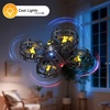 image:image4DRC V18 Mini Drone for Kids Beginners RC Quadcopter with 2 Control Modes Headless Mode Altitude Hold Auto Hover 3 Speeds 3D Flips LED Lights 2 Batteries Gift Toy for BoysYellow