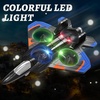 image:image4DRC V32 Foam RC Airplane Drone with 4 Batteries 80 Mins Long Flight RC Plane Helicopter Fighter Jet for Kids Adults 816 360 Flip Stunt RC Airplane Helicopter with LED Lights Gift for BoysBlue4batteries