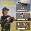 image:image4DRC RC Planes Remote Control Airplanes for Kids Foam Remote Control Planes for Kids Adults Beginners Remote Control Helicopter Fighter Jet Drones for Kids Adults 360 Flip Easy to FlyOrange2 Batteries