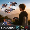image:image4DRC RC Planes Remote Control Airplanes for Kids Foam Remote Control Planes for Kids Adults Beginners Remote Control Helicopter Fighter Jet Drones for Kids Adults 360 Flip Easy to FlyOrange3 Batteries